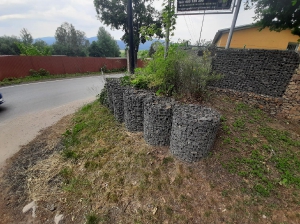 Gabionové doplňky do zahrady - Designový prvek_9