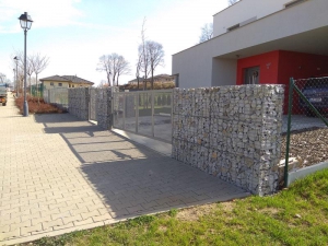 Gabionový plot