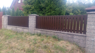 RENOL PVC plastový plot _7