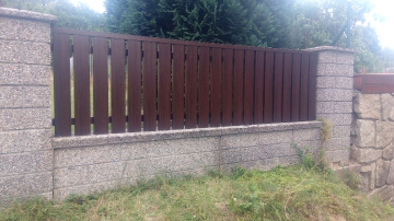 RENOL PVC plastový plot _8