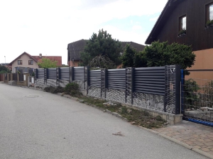 Gabionový plot_2