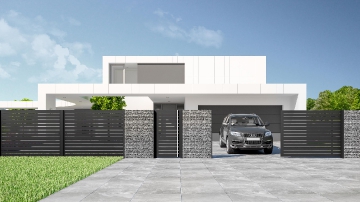 SEGABION - gabionový plot_42